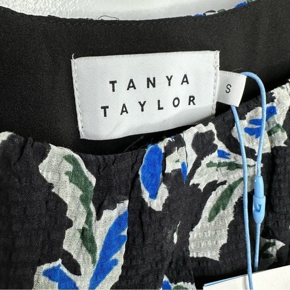 Tanya Taylor Edita Floral Silk Blend Fit and Flare Dress Size Small NWT - Picture 10 of 11